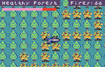 save the forest game animation