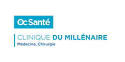Ein Logo von Clinique du Millenaire
