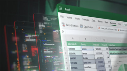 Python in Excel の UI 画面
