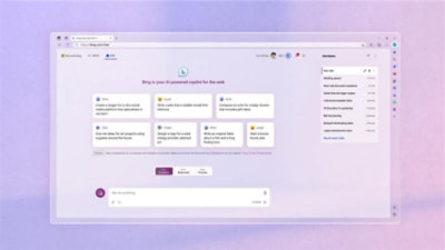 Näyttökuva Copilotista Bingissä