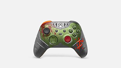 DOOM: The Dark Ages thematisierter Xbox Wireless Controller. 