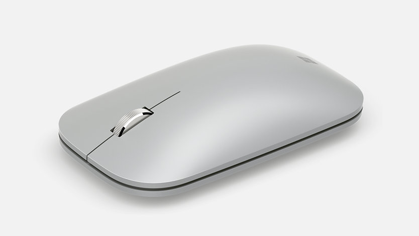 Surface Mobile Mouse for Business in Platinum.