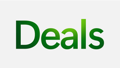 Deals Green Gradient.