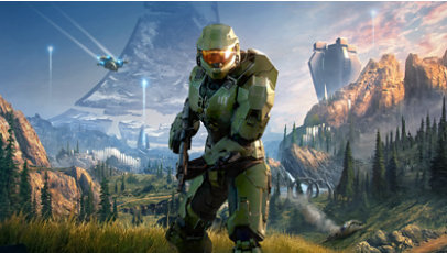 Halo Infinite game cover art.