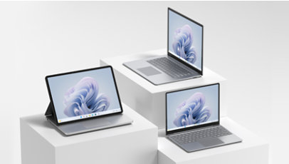 O varietate de dispozitive Surface.