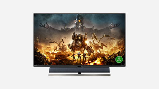 A Philips 55 inch Momentum monitor, designed for Xbox.