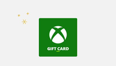 An Xbox gift card.