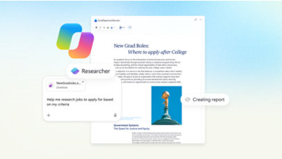 A screenshot of Researcher in Microsoft 365 Copilot. 