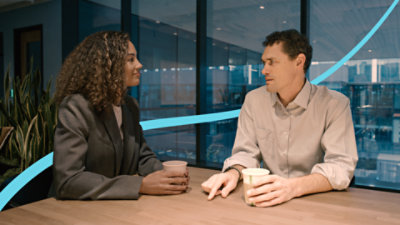 Sinéad Bovell in conversation with Jonathan Carlson from Microsoft Research on AI-driven personalized healthcare.