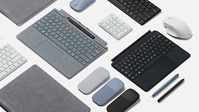 A variety of Surface accessories. 