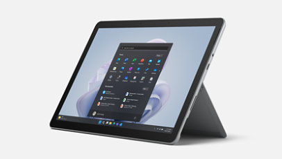 Un dispositivo Surface Go 4 per le aziende.