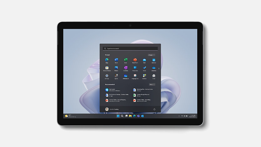 Um Surface Go 4 para Empresas.