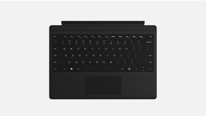 لوحة مفاتيح Surface Pro Signature Keyboard مميزة مع قارئ بصمات األصابع