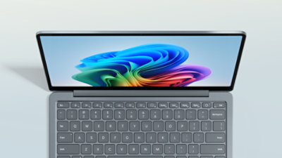 A Surface Laptop in the color Ocean.