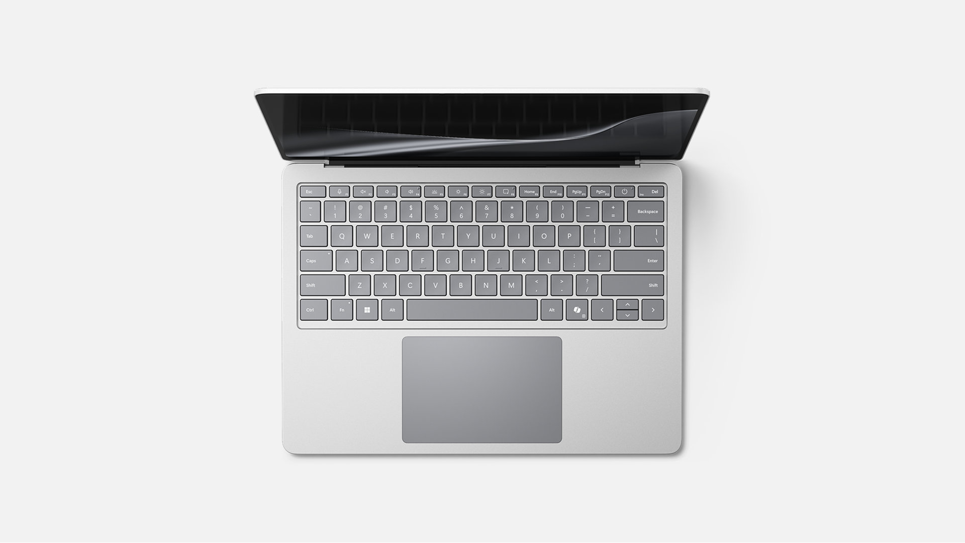 A top-down view of a Surface Laptop, 13.8-inch (8th Edition)