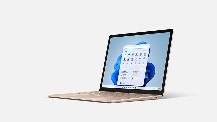 A Sandstone pink Surface Laptop 4.