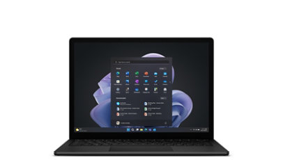 Une vue avant du Surface Laptop 5 pour entreprise.