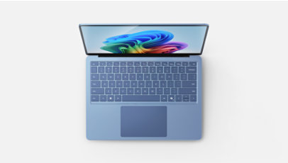 A Surface Laptop, 13.8-inch in the color Sapphire.