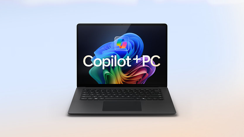En Surface Laptop til erhverv, en Copilot+ PC.