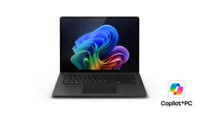 Un Surface Laptop pour les entreprises, Copilot+ PC (Intel), en couleur Platine. 