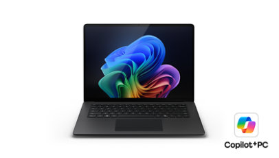 Un Surface Laptop pour les entreprises, Copilot+ PC (Intel), en couleur Platine. 