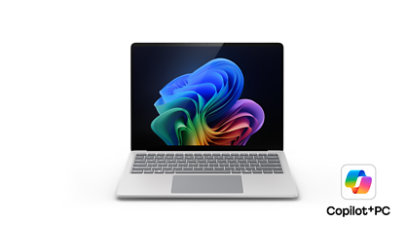 Une Surface Laptop pour les entreprises, Copilot+ PC en Platine.
