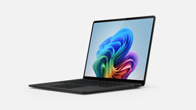 A Surface Laptop 15-inch (7th edition) in the colour Black.
