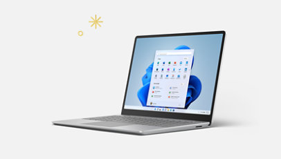 图片展示了Surface Laptop Go 2。
