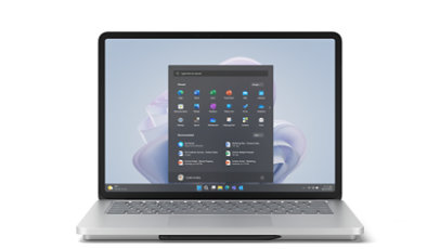 一个Surface Laptop Studio 2在图片中间
