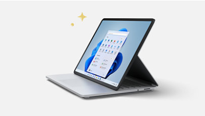A Surface Laptop Studio.