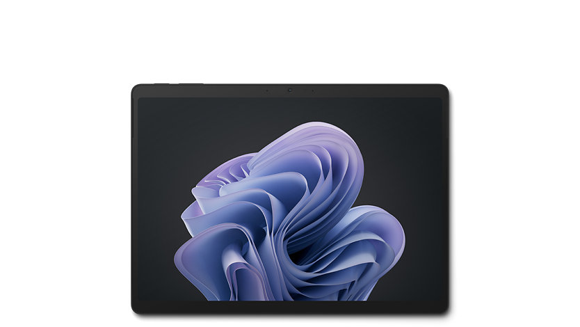 Une Surface Pro 10 pour l’entreprise de couleur noire.