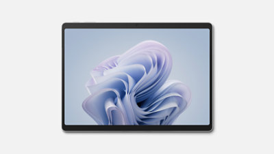 Een Surface Pro 10 voor bedrijven in de kleur Platinum.