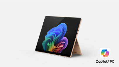 A Surface Pro, Copilot+ PC, 13-inch in the color Dune.