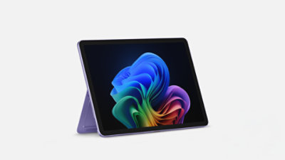  A Surface Pro, 12-inch in the color Violet.