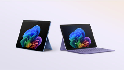 一個Surface Pro,  12 英寸在圖片中間