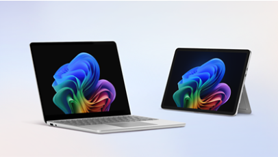 Surface Laptop, Copilot+ PC 13-inch and Surface Pro, Copilot+ PC 12-inch