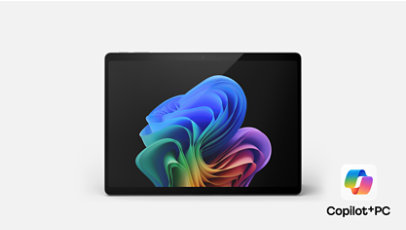A Surface Pro, Copilot+ PC, 13-inch in the colour Black.