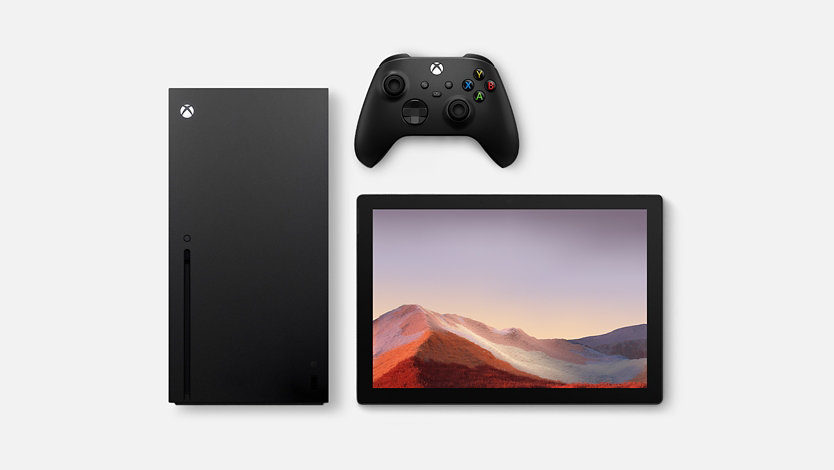 Console Xbox Series X et tablette Surface Pro 7 reconditionnée certifiée