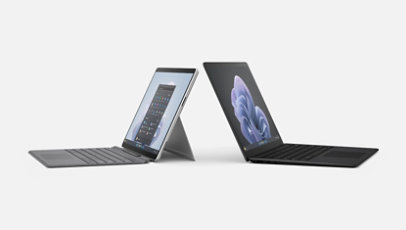 Un Surface Pro 9 e un Surface Laptop 5 per le aziende.