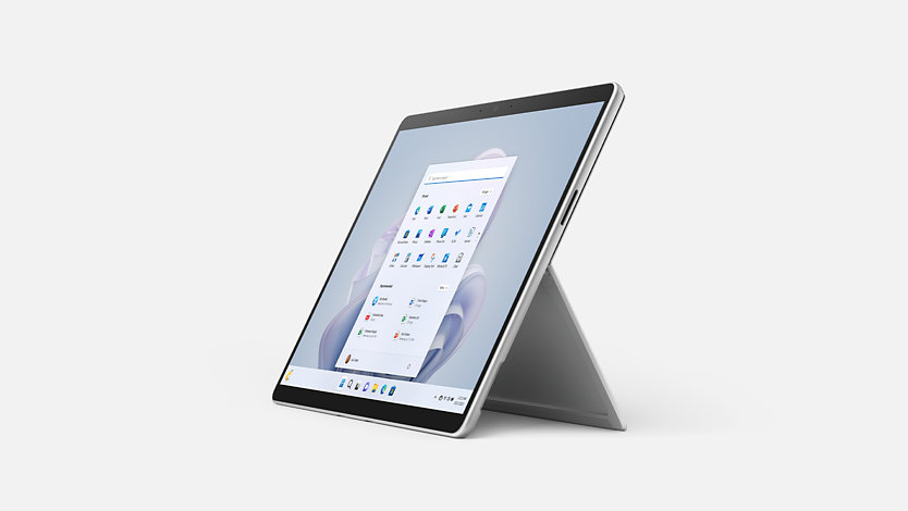 Pour Microsoft Surface Pro 9 étui creux rayé pour tablette avec