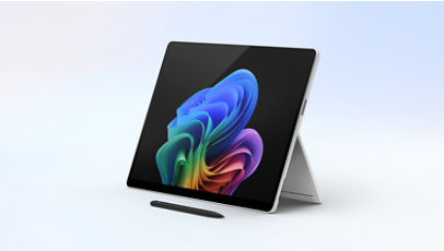 Surface Pro, Windows 11 AI+ PC单机 在图片中间