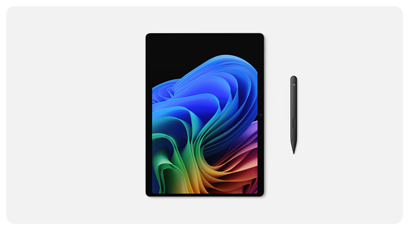 Um Surface Pro para Empresas e uma Slim Pen.
