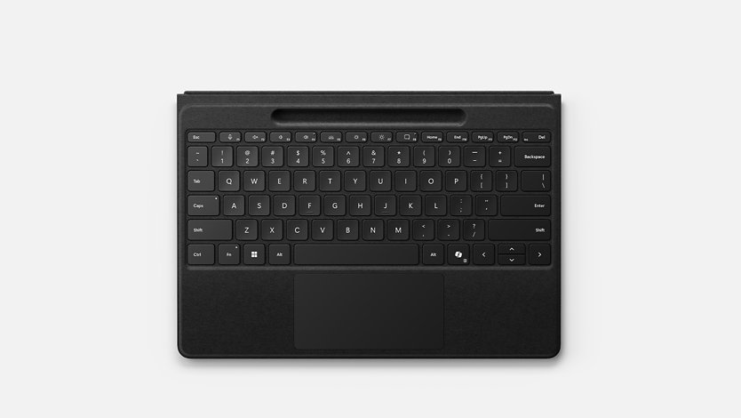 En Surface Pro Flex Keyboard.