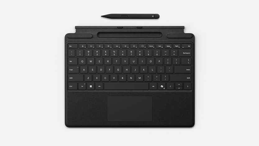Surface Pro 13 インチ キーボード スリム ペン付き - バック