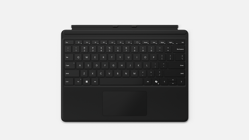 Een Surface Pro-toetsenbord.