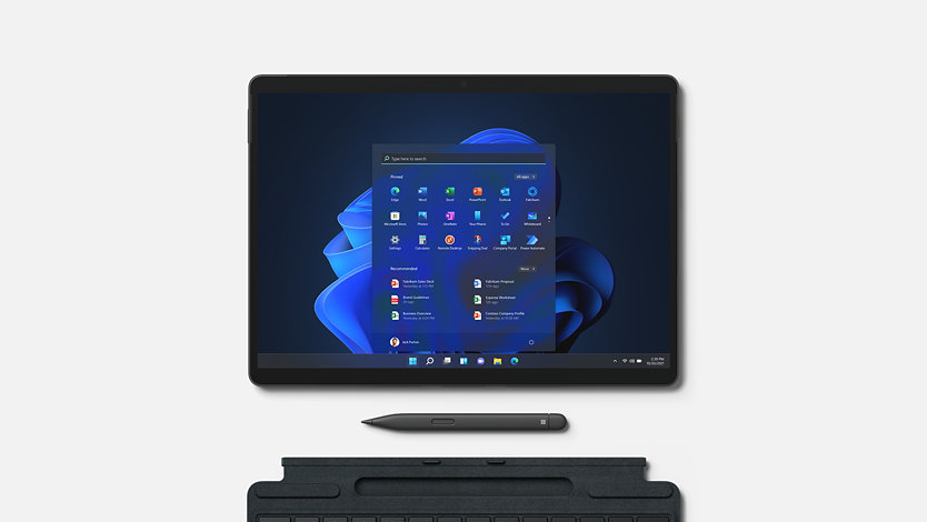 Un Surface Pro X pour l’entreprise.