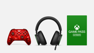 Casque sans fil Xbox et Manette sans fil Xbox
