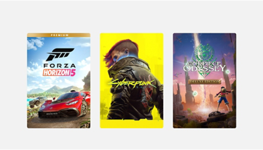 Offres exceptionnelles sur des jeux Xbox et PC 