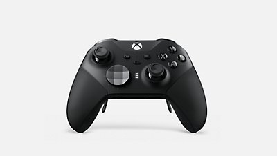 Front view of the Xbox Elite Wireless Controller Series 2. 