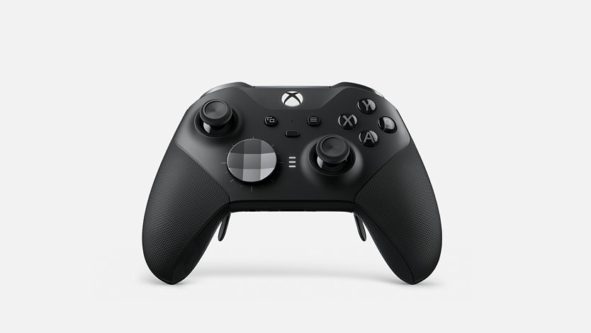 Front view of the Xbox Elite Wireless Controller Series 2.